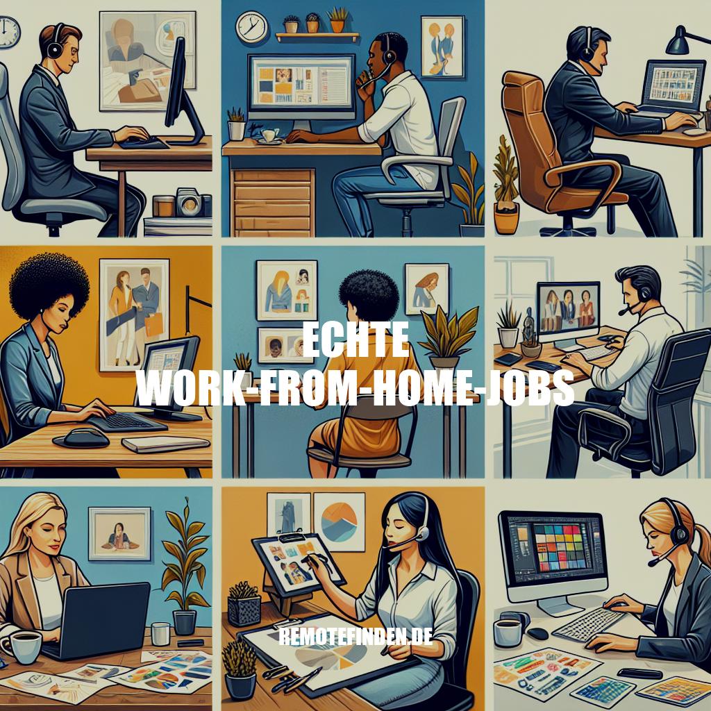 Die besten Echte Work-from-Home-Jobs