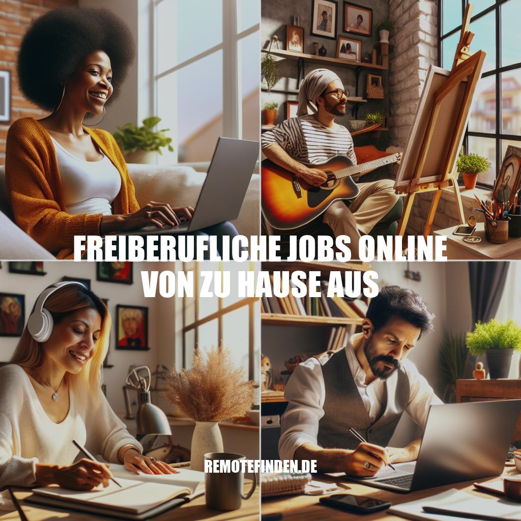 Freiberufliche Jobs online von zu Hause aus